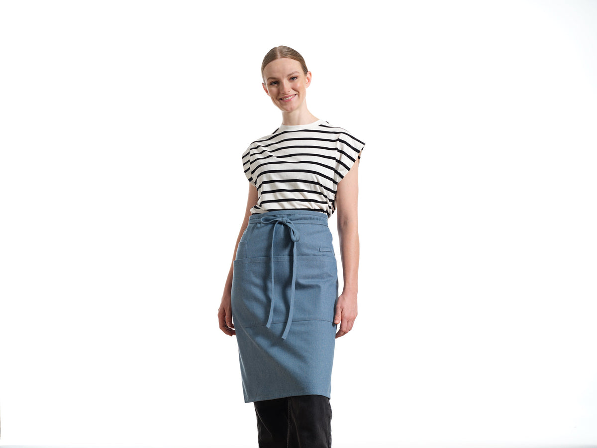 Cotton Bistro Apron with Pockets