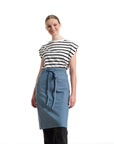 Cotton Bistro Apron with Pockets