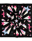 Cat Abduction Cotton Silk Bandana