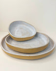 Ocean Sand Plates - Set of 3