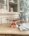 Vintage Inspired Copper Cakestand