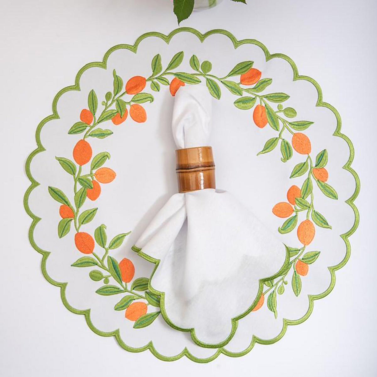 Bamboo Napkin Rings - Set of 4