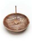 Jyotisha Celestial Wood & Brass Incense Holder