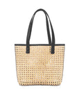 Petite French Market Rattan Tote