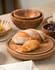Mango Wood Rotating Cake Stand