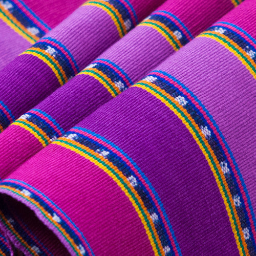 Purple Zunil Table Runner