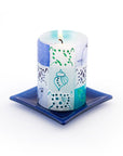 Arniston Beach Painted Candles