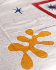 Celestial Matisse Blockprint Tablecloth
