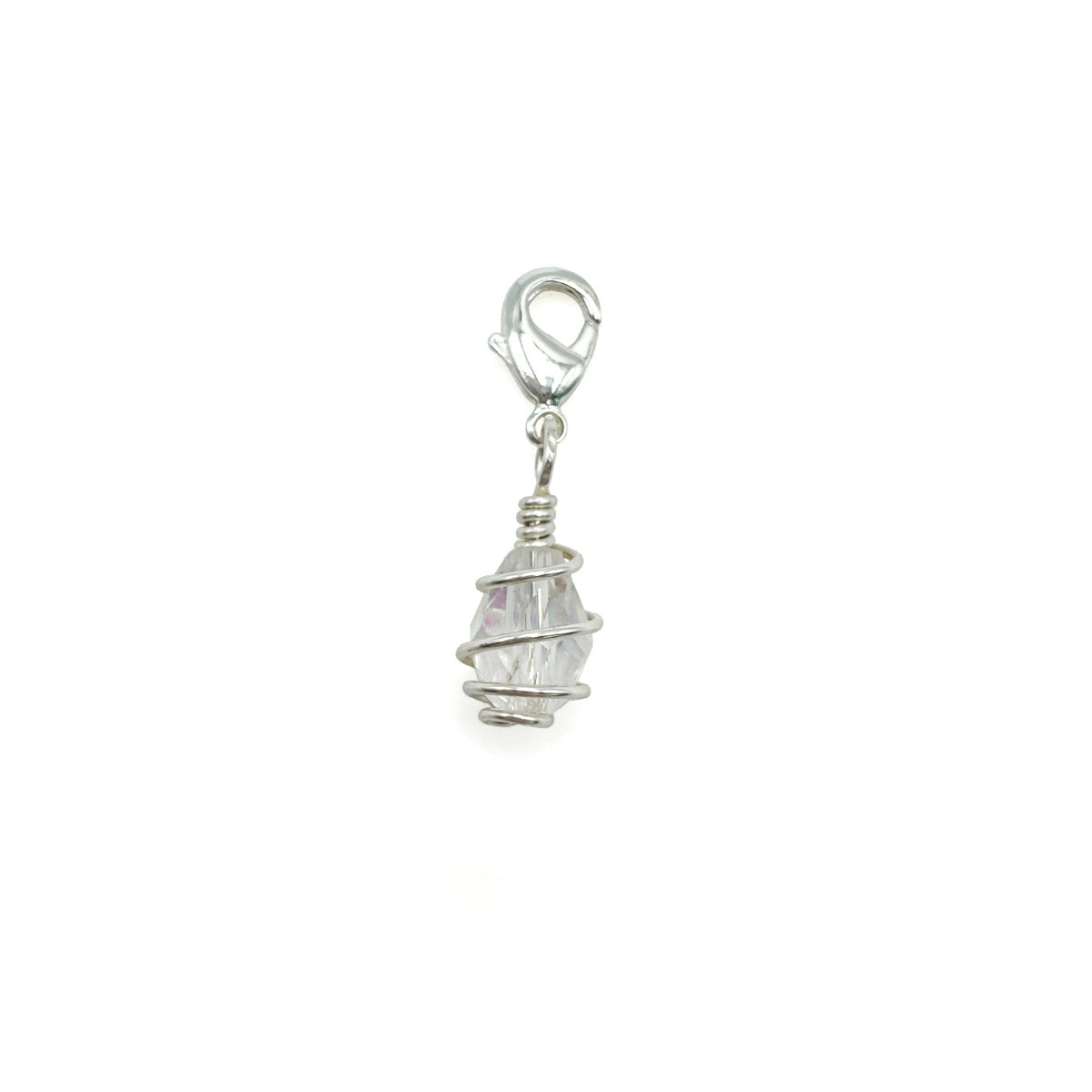 Familia Silver-Plated Birthstone Charm