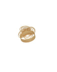 French Braid Bamboo Napkin Ring