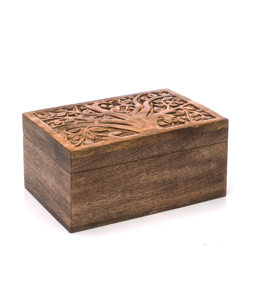 Jewelry Box with Tree of Life Design