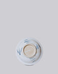 Small Blue and White Porcelain Peony Dish