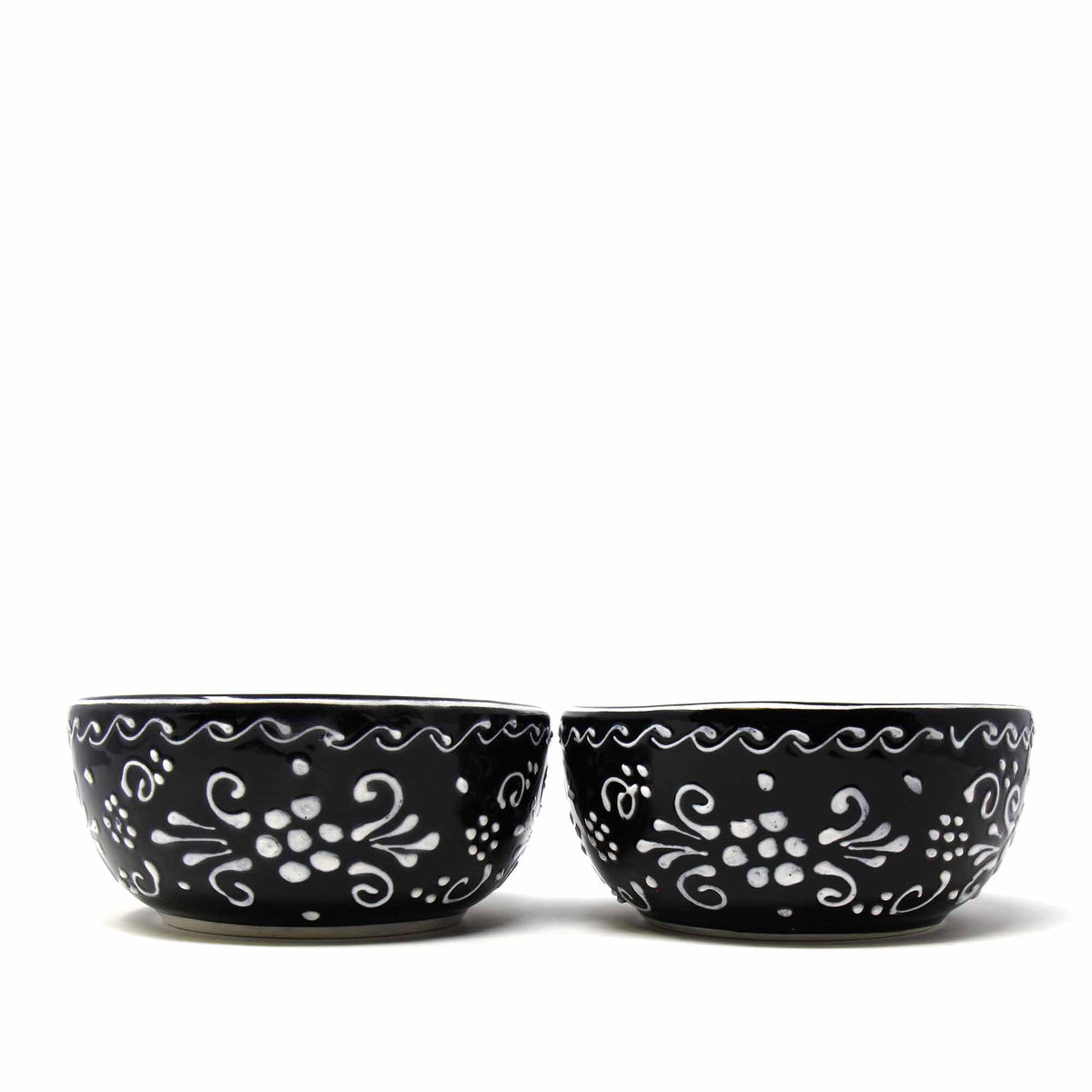 Ink Pottery Bowls - Set of 2