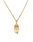 Gold Birthstone Necklace