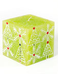 Whimsy Christmas Painted Candles