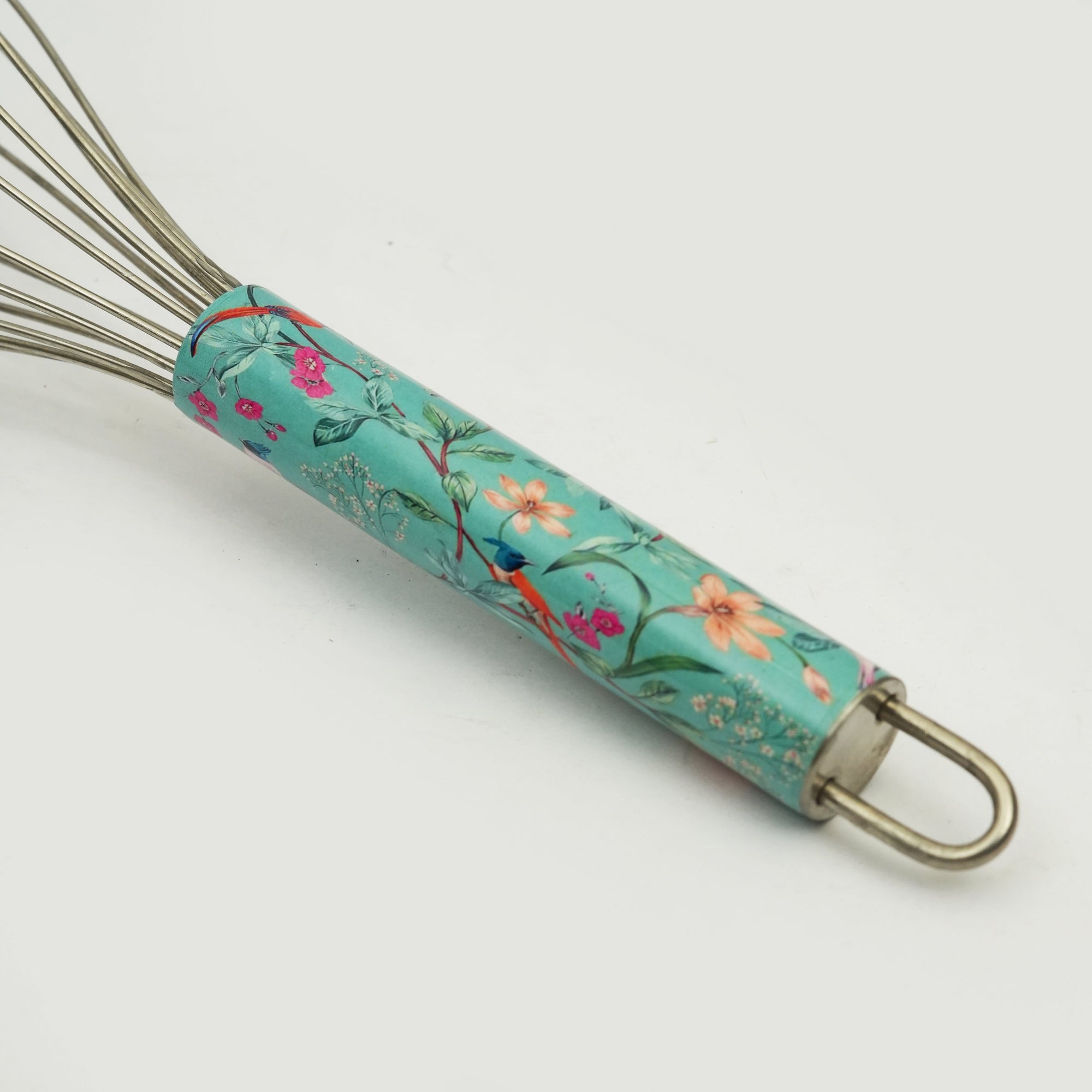 Aqua Flora Bowl &amp; Whisk Set