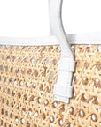 Petite French Market Rattan Tote