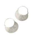 Haveli Etched Hoop Earrings