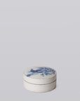Pheasant Pair Porcelain Ink Box – Blue & White