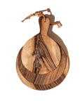 Round Walnut Cutting Board