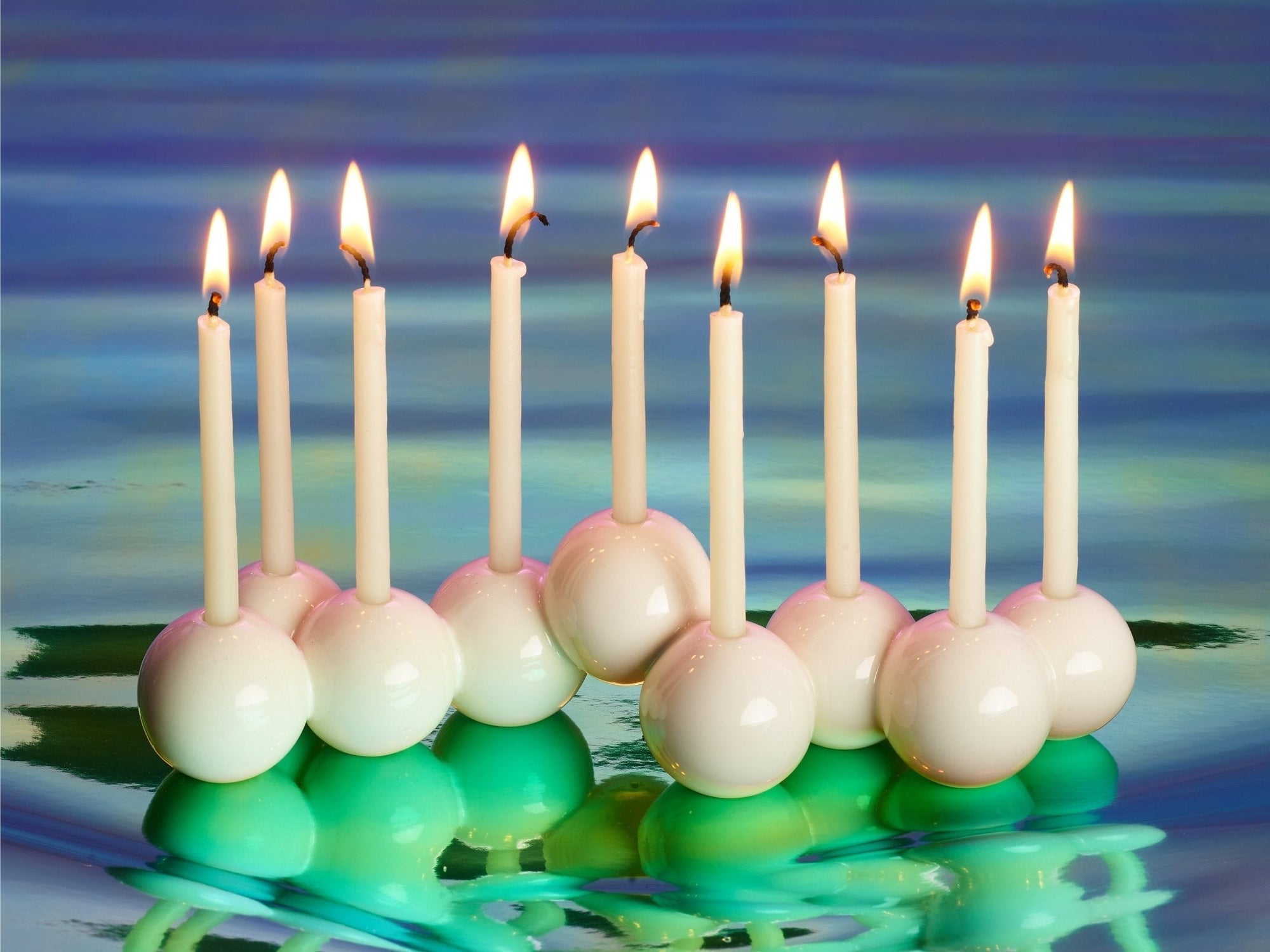 Bubble Menorah