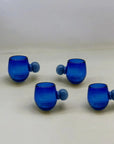 Salinas Blue Glasses – Set of 4