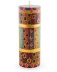 Judaica Painted Candles