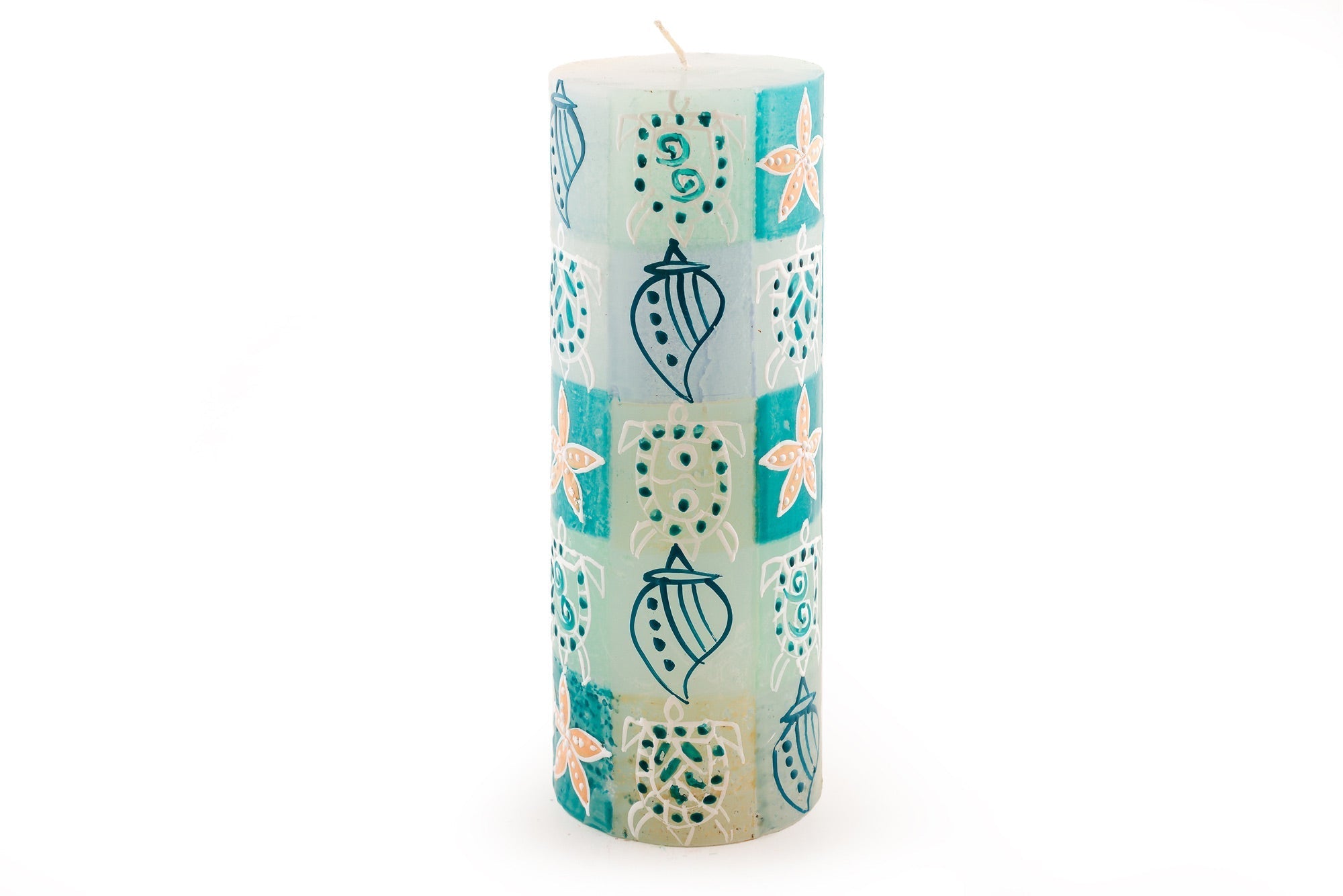 Arniston Beach Painted Candles