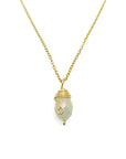 Gold Birthstone Necklace