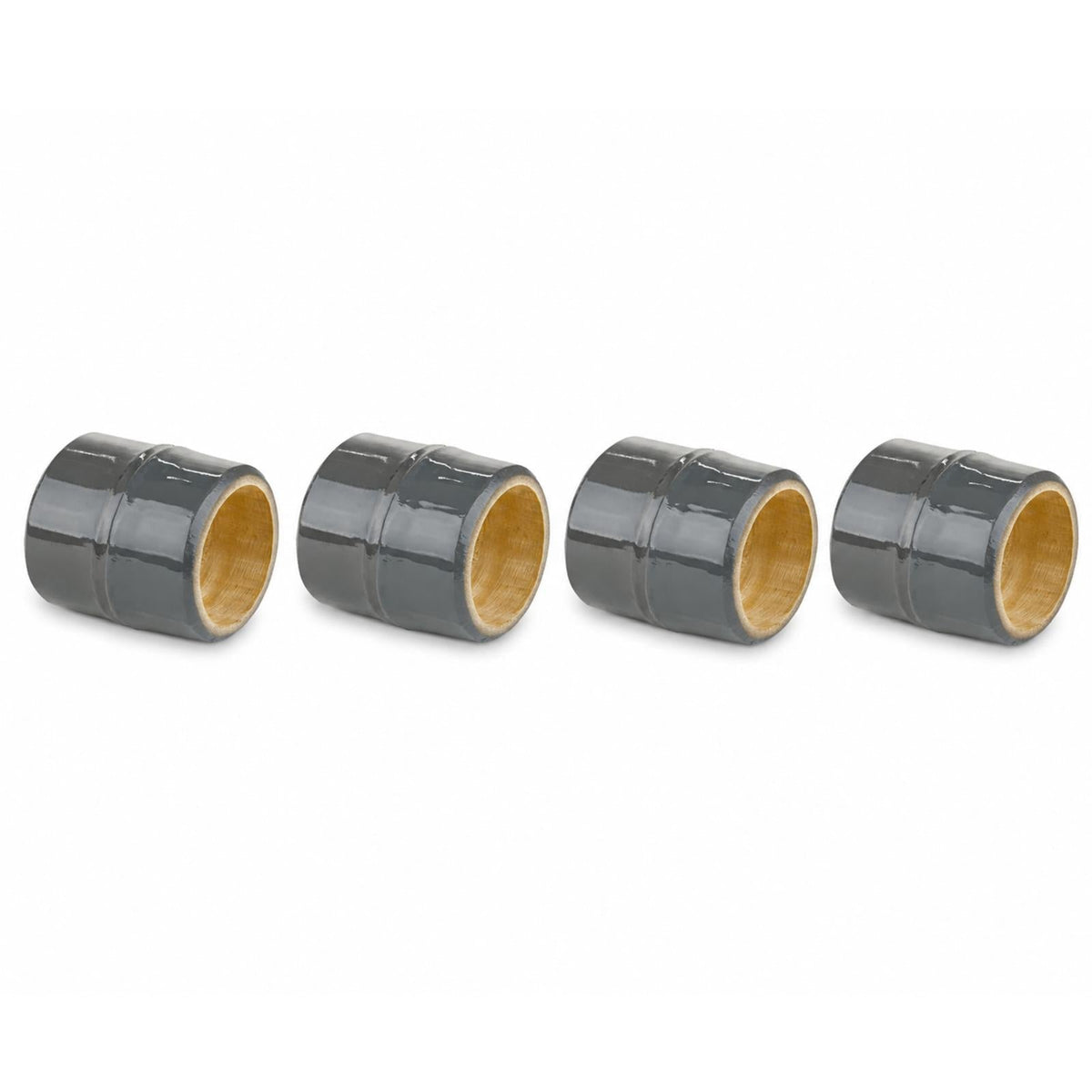 Bamboo Napkin Rings - Set of 4