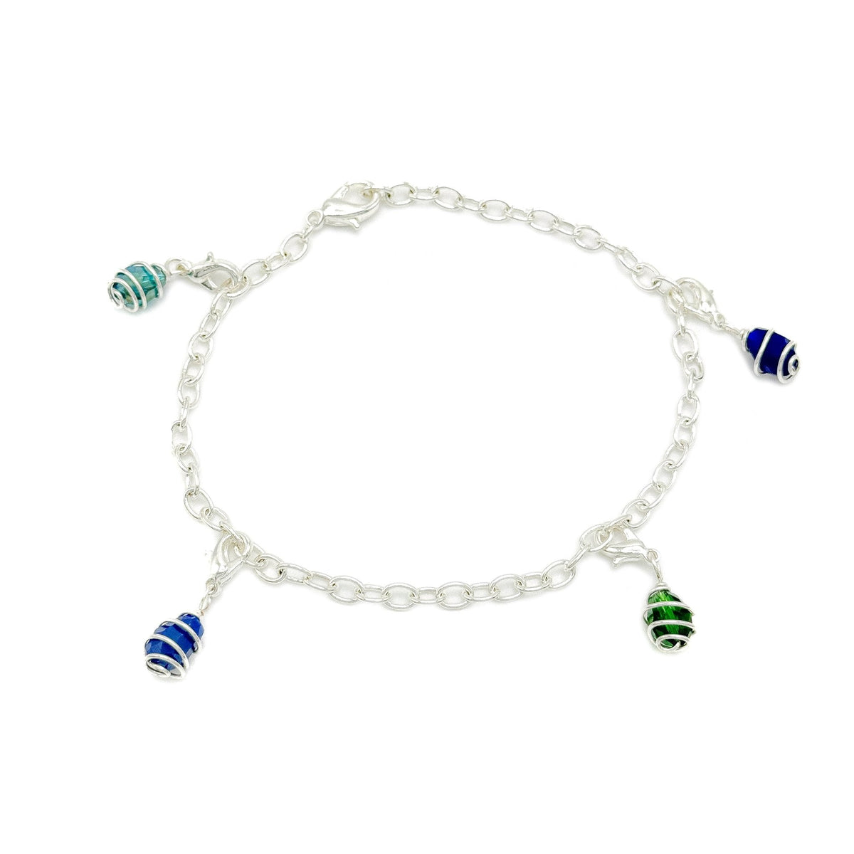 Familia Silver-Plated Birthstone Charm