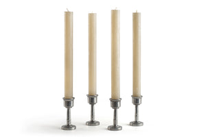 Luma Afrika Frosted Taper Candles – Sand, Set of 4
