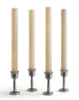 Luma Afrika Frosted Taper Candles – Sand, Set of 4