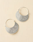 Haveli Etched Hoop Earrings