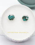 Oasis Silver Stud Earrings