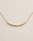 Sunset Bar Necklace in Gold Fill