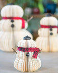 Small Book Snowman