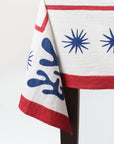 Celestial Matisse Blockprint Tablecloth
