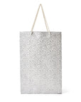 Tall Recycled Cotton Paper Holiday Gift Bag