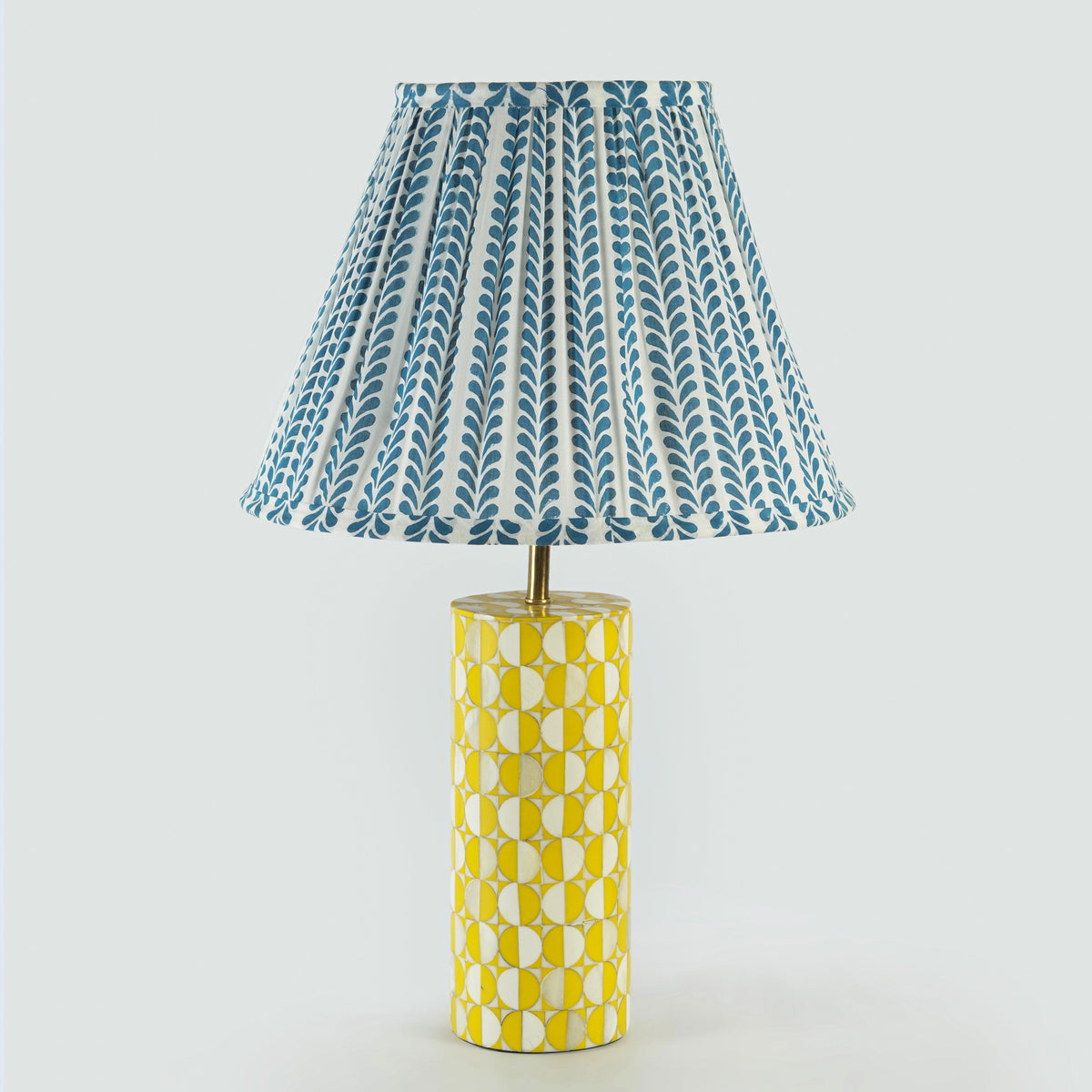 Flourish Handblocked Lamp Shade