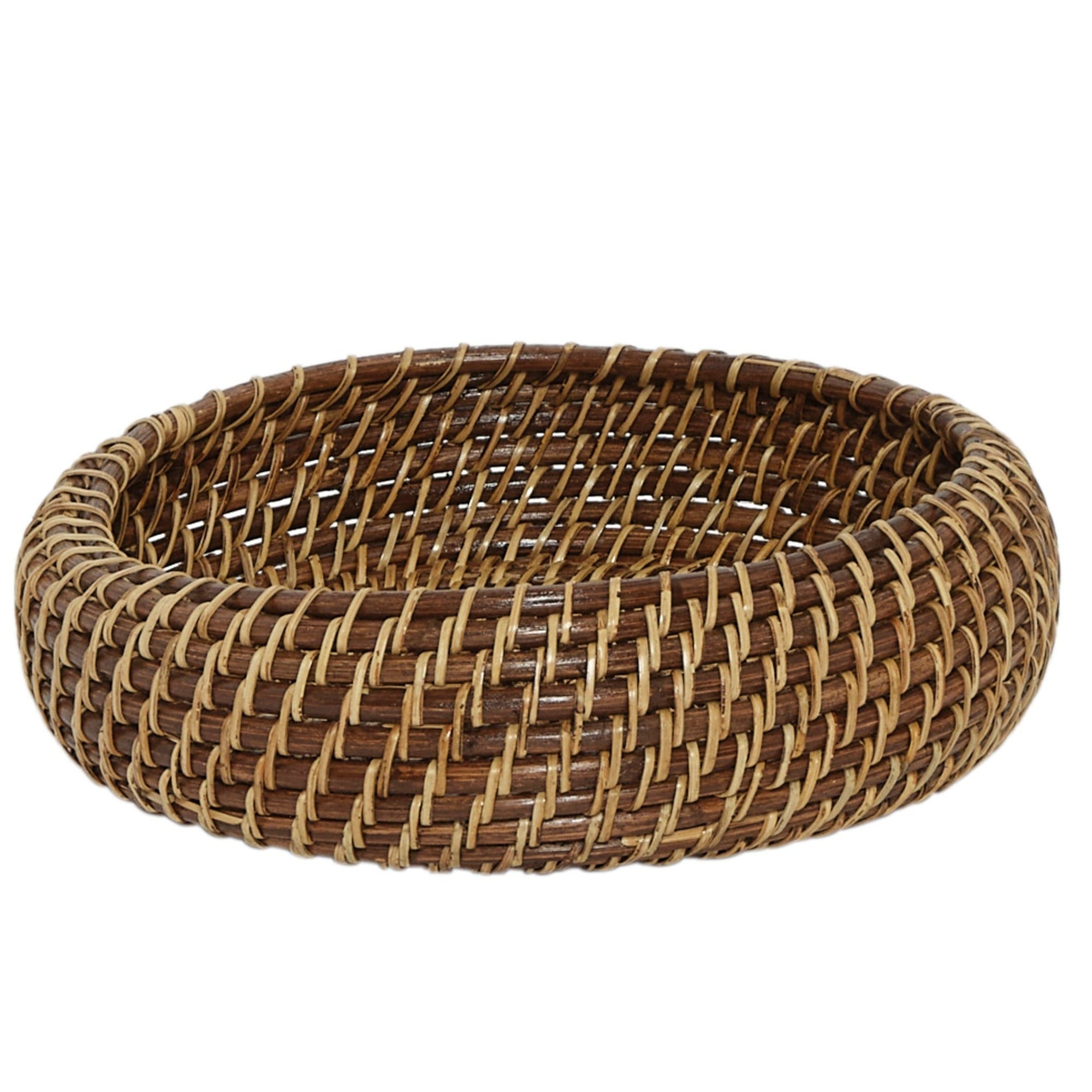 Rattan Apple Bowl