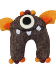 Brown Monster Felt Tooth Fairy Pillow