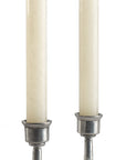 Luma Afrika Frosted Taper Candles – Cream, Set of 4