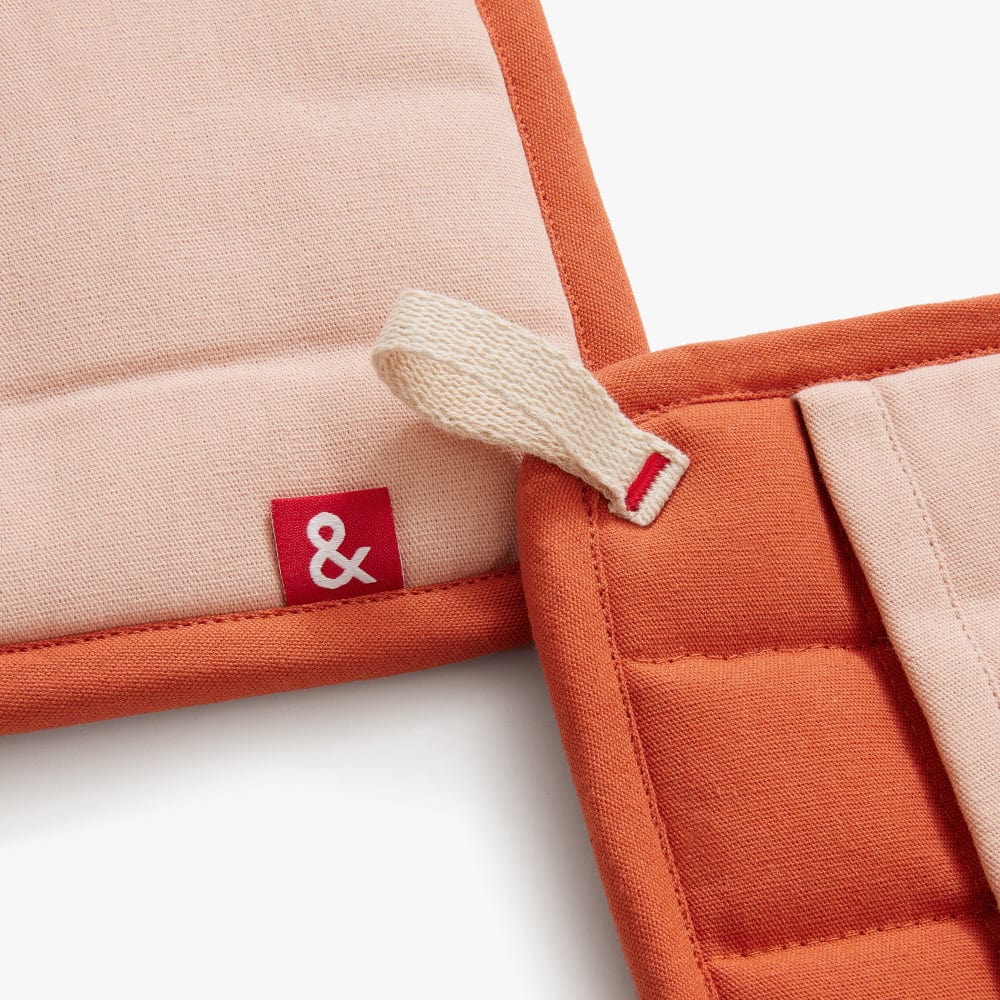 Paprika Red Pot Holders - Set of 2