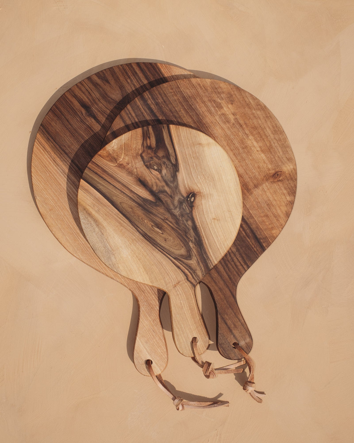 Round Walnut Cutting Board