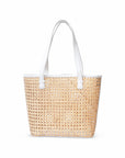 Petite French Market Rattan Tote