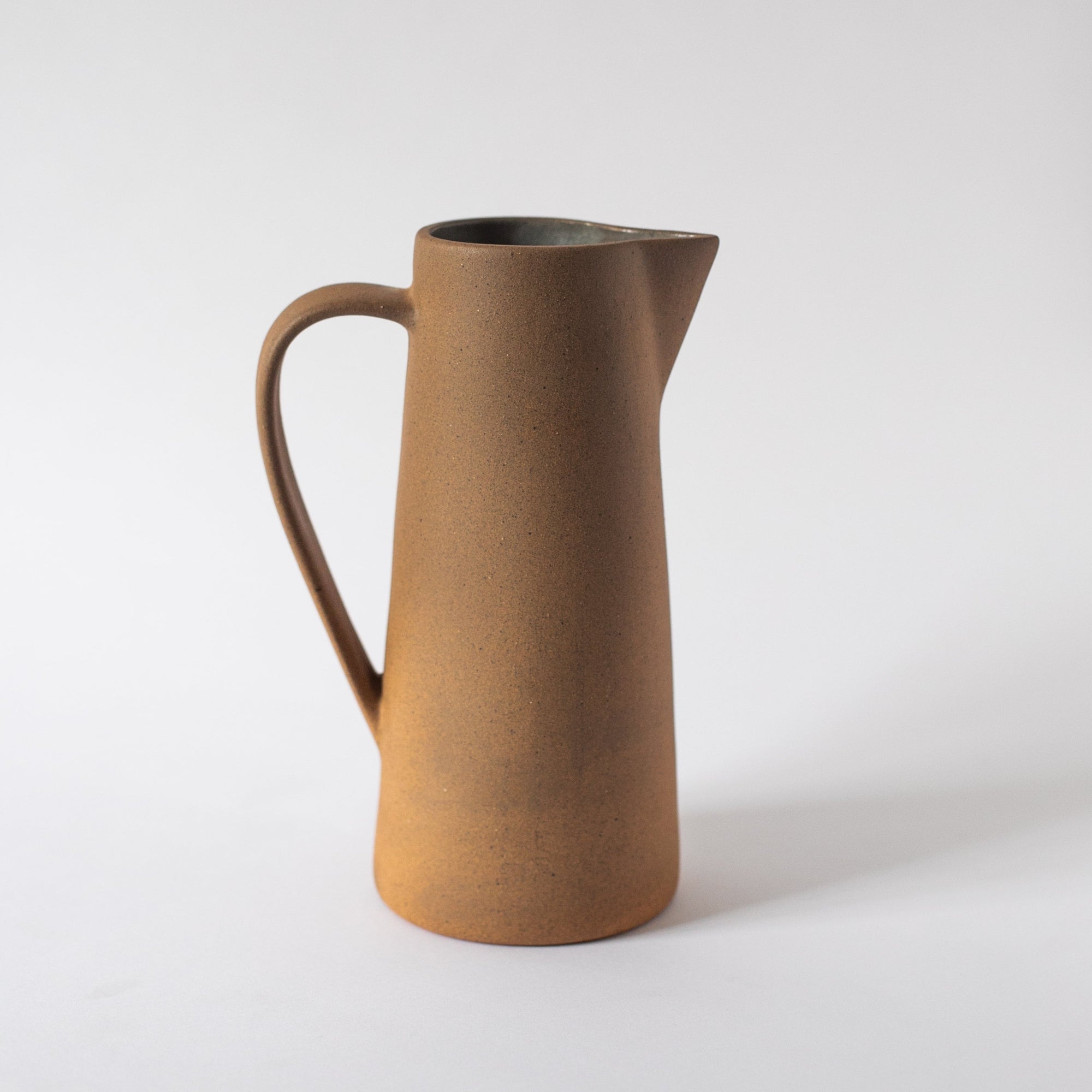 Tall Ceramic Pitcher - 50 Oz