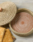 Ancient Wave Terracotta Bread Warmer with Lid