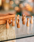 Tabletop Bowling Game Set - Handcrafted Wood