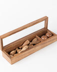 Tabletop Bowling Game Set - Handcrafted Wood